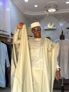 Grand Boubou En Bazin